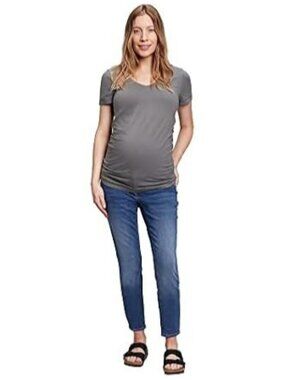 GAP Maternity Inset Panel Skinny Jeans Medium Wash Women's Size 26